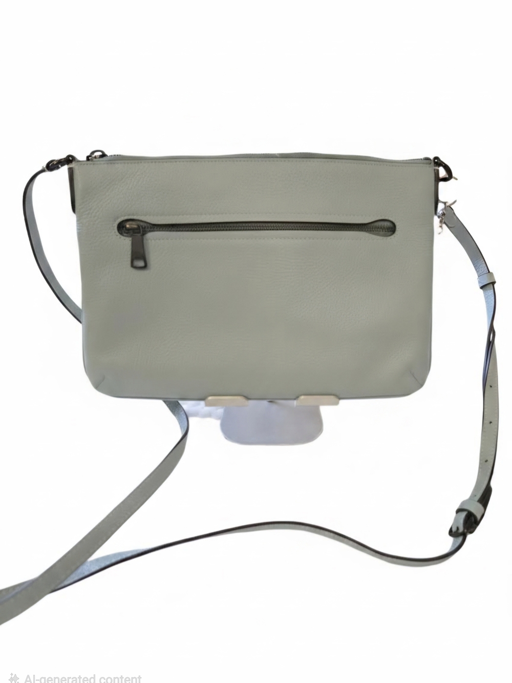 Coach Pebble Leather Crossbody Bag in Light Blue - Picture 5 of 9